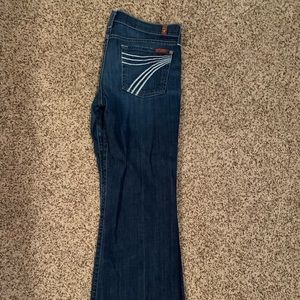 7 for all mankind dojo flip flop jeans
